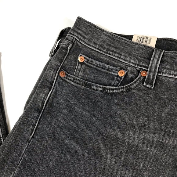 •LEVIS• Wedgie Skinny High Rise Jeans Jet Pack Black - Picture 5 of 8